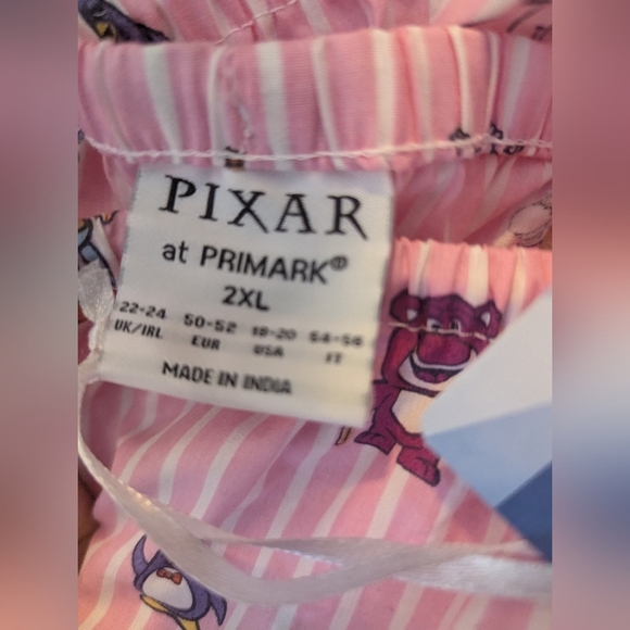 Disney’s Toy Story Pajama Bottoms Plus Size 2 XL US 18/20 NWT - Picture 9 of 11